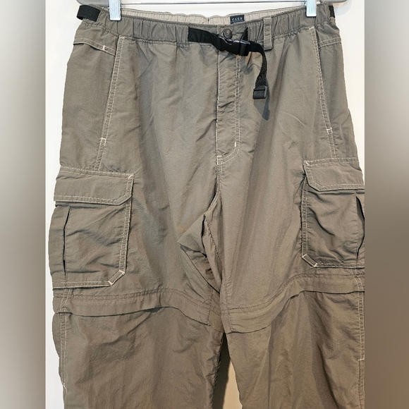 REI Men's Size Large 28" Length Nylon Convertible Hiking Outdoors Pants UPF 50 - Picture 3 of 10